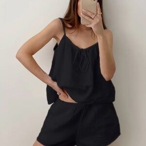 Lou & Grey Black Camisole Top